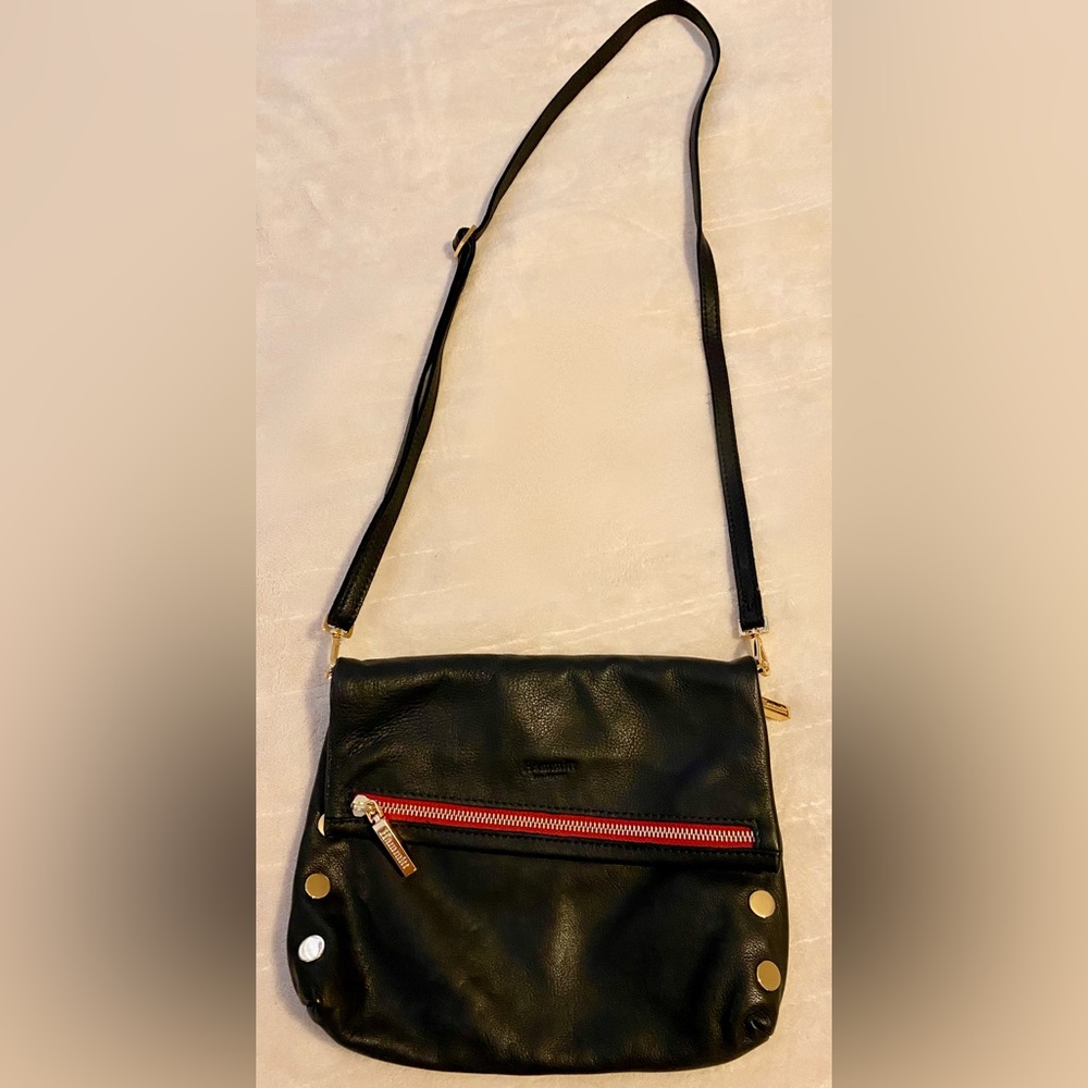 Hammitt VIP black zip crossbody bag